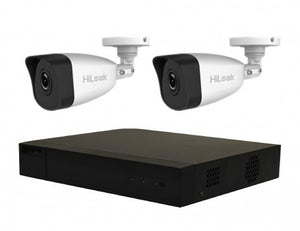 2 Camera IP HiLook by Hikvision Combo: NVR, 2 x 4MP Bullet Cameras