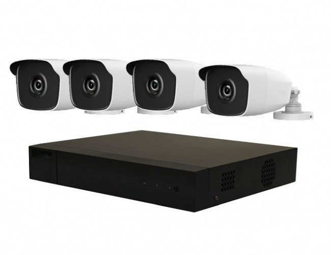 4 Camera HiLook by Hikvision IP COMBO: NVR, 4 x HiLook 4MP Bullet Cameras
