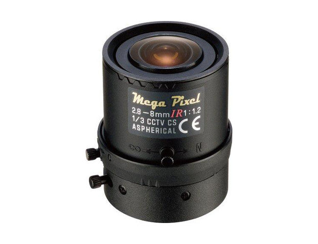 Lens Tamron M13VG288IR (1/3'' 2.8-8mm F/1,2 DC Iris IR corrected)